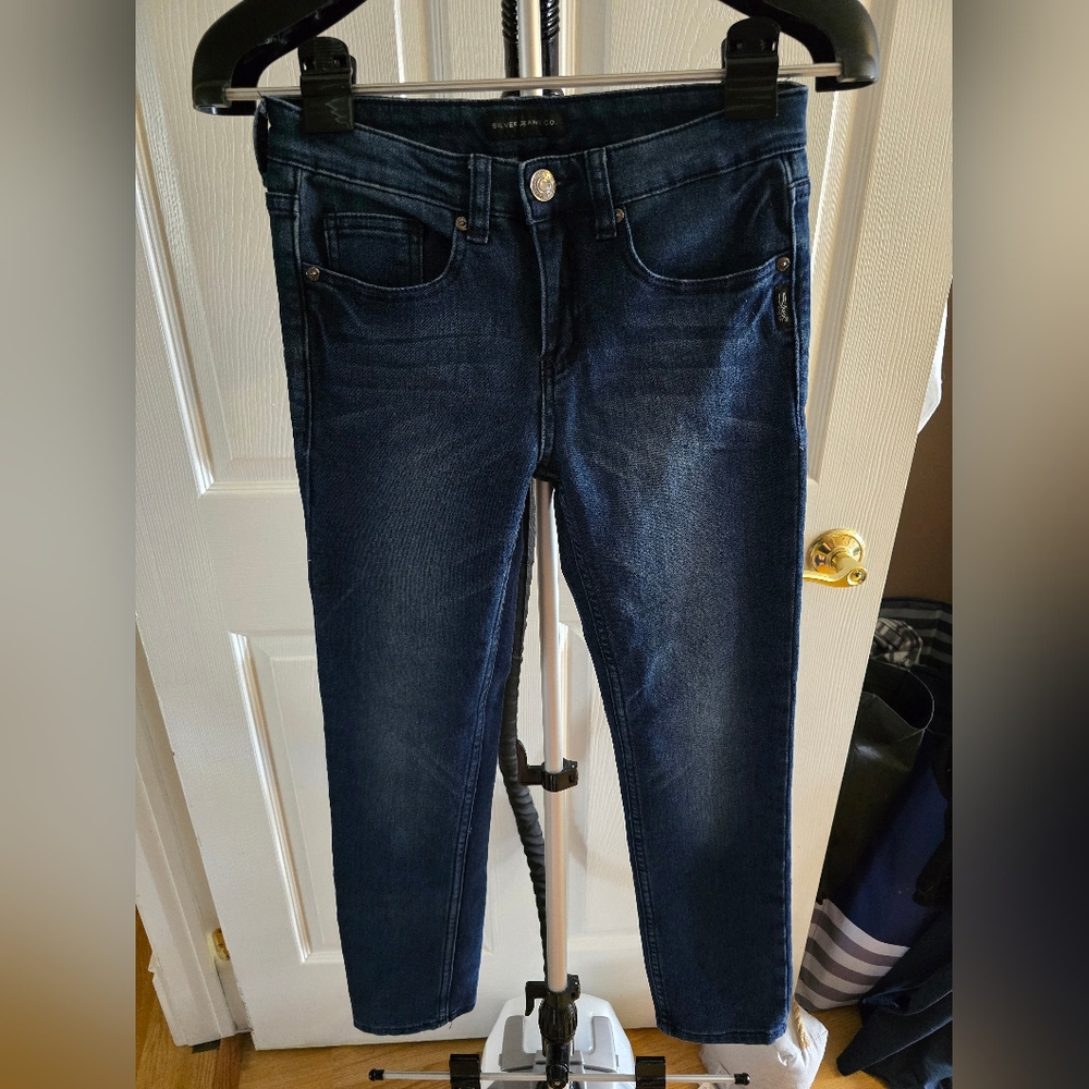 Silver Jeans Co. Women's Skinny Jeans - Dark Blue